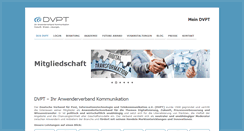 Desktop Screenshot of dvpt.de