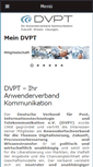 Mobile Screenshot of dvpt.de